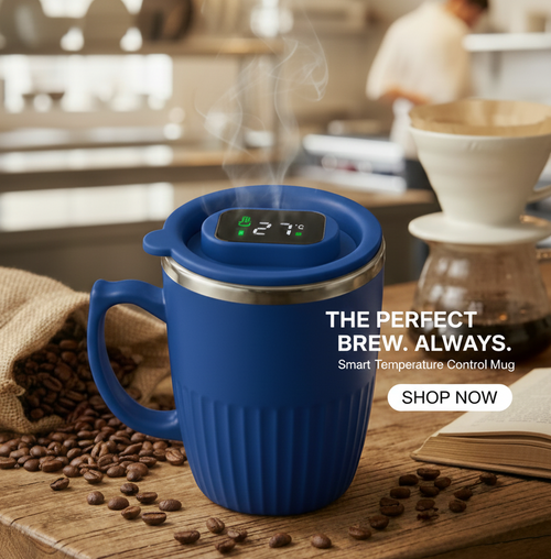 ThermoGlow – Taza con pantalla LED de temperatura