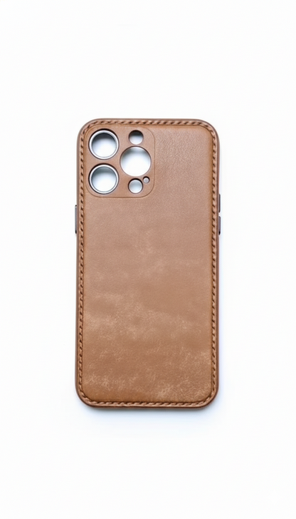 PrestigeGrip – Funda de cuero cosida a mano
