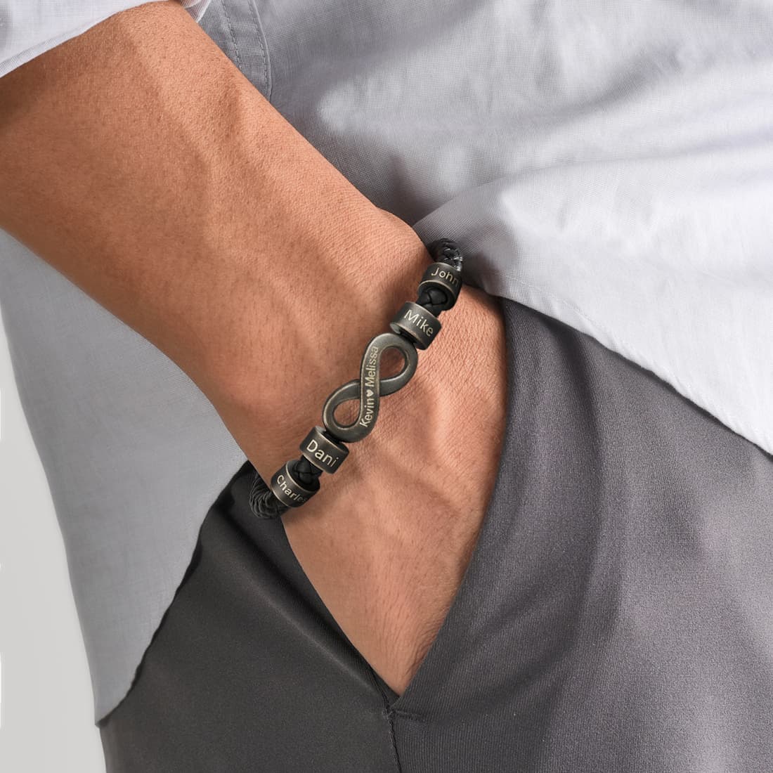BondForge – Pulsera familiar personalizada de recuerdo