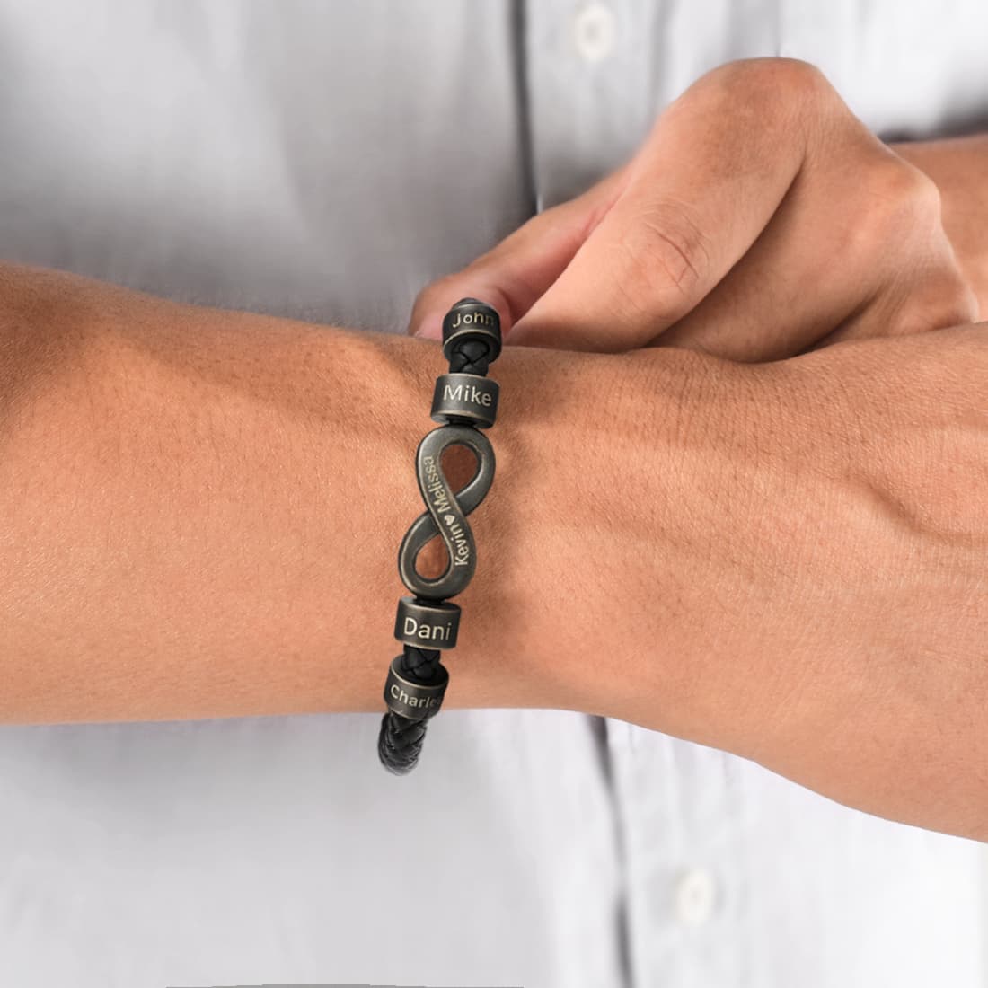 BondForge – Pulsera familiar personalizada de recuerdo