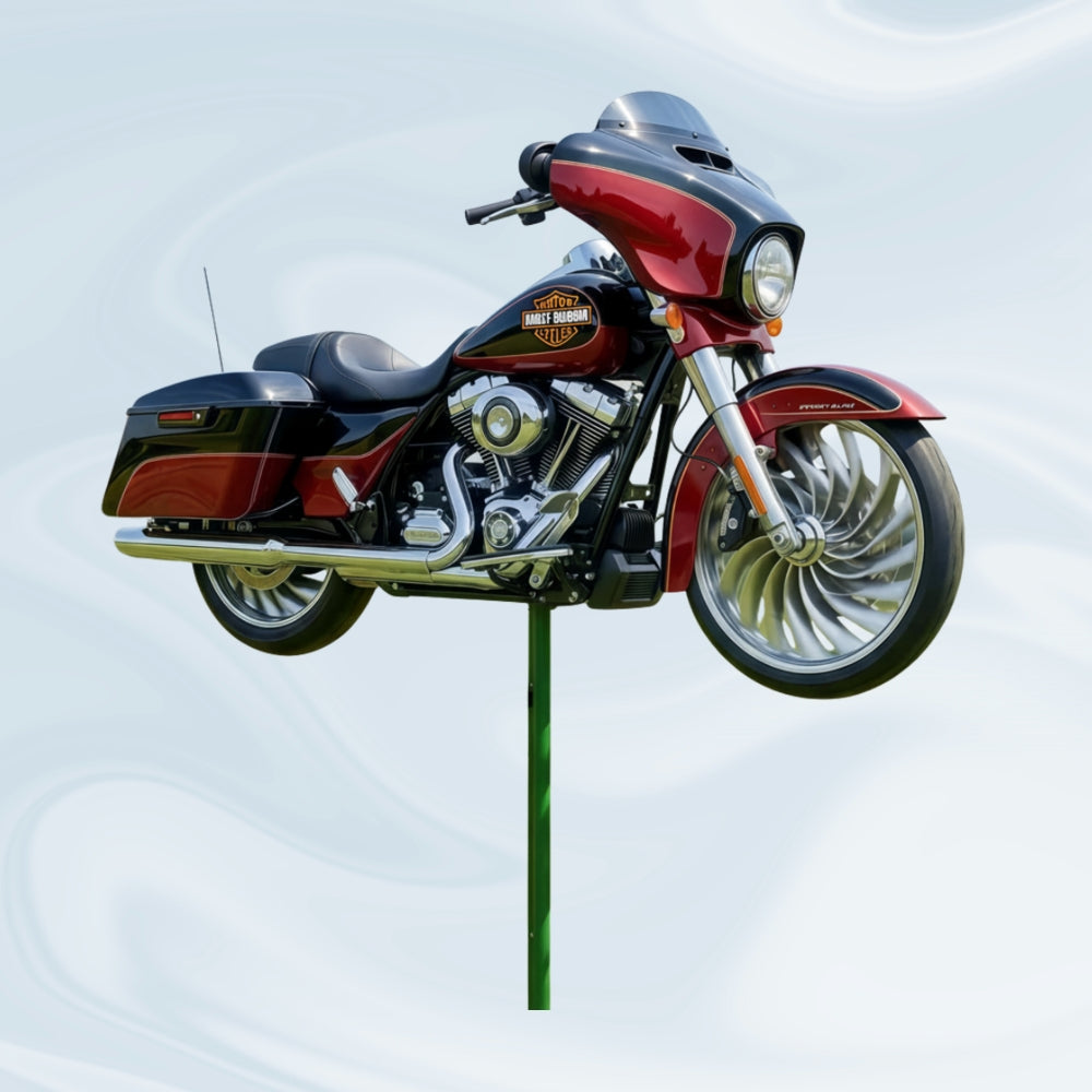 RideSpin – Veleta de jardín Harley-Davidson para motocicletas