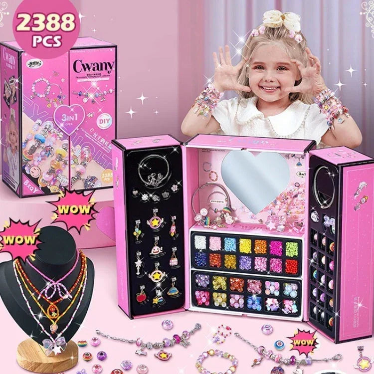 Charmella – Bastelset für Mädchen-Charm-Armbänder