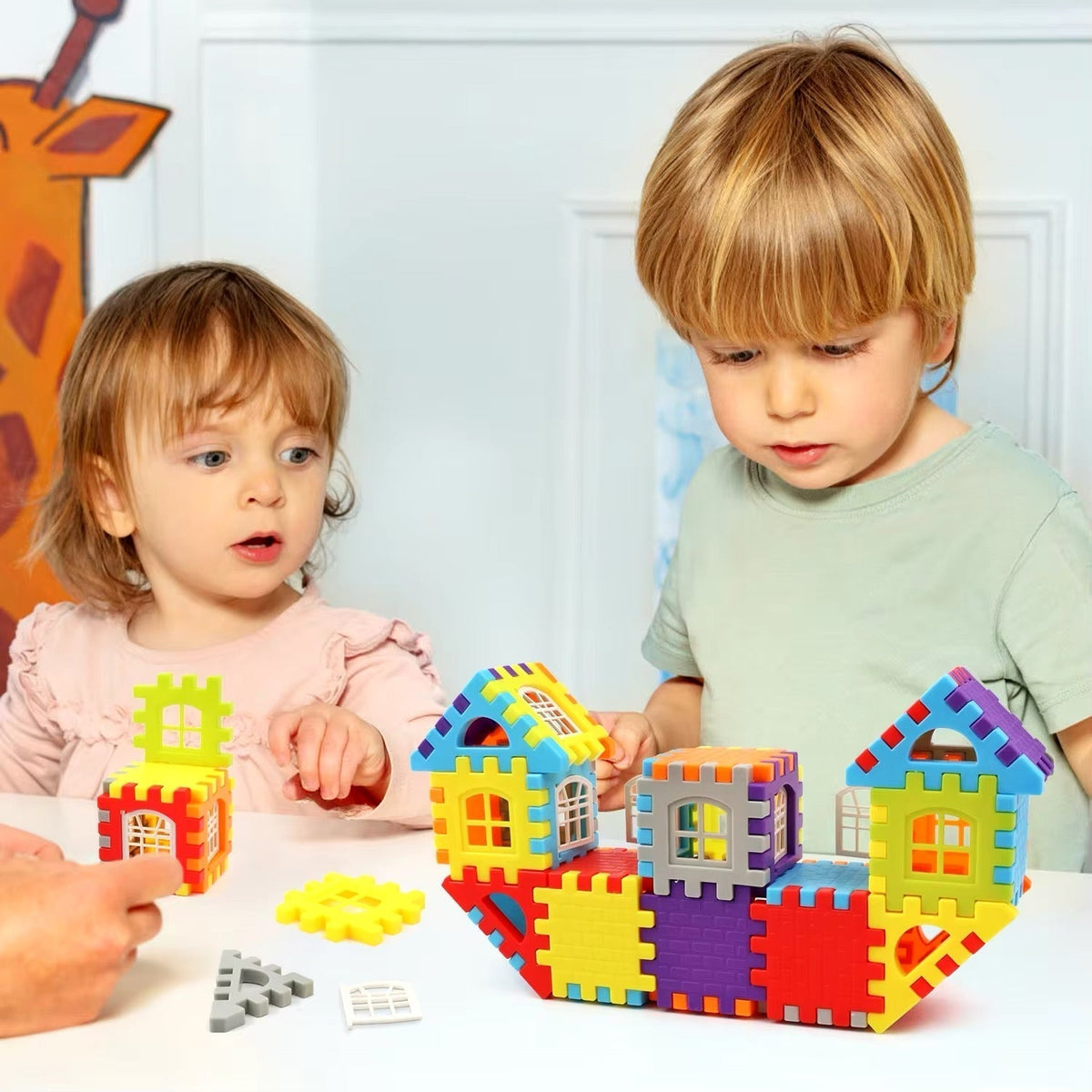 Set de juego VisionBlocks: Diversión de construcción transparente