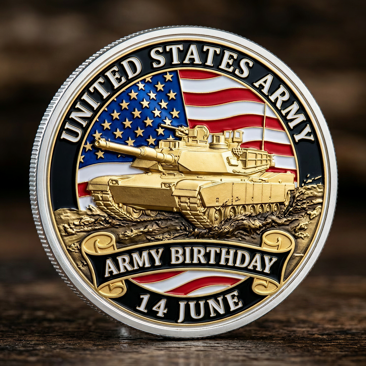 FreedomHonor – Moneda de colección tributo al ejército de EE. UU.
