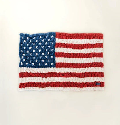PatriotWrap - Manta polar con la bandera estadounidense