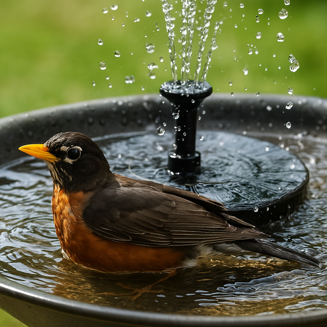 SunFlow – Fuente solar para jardín
