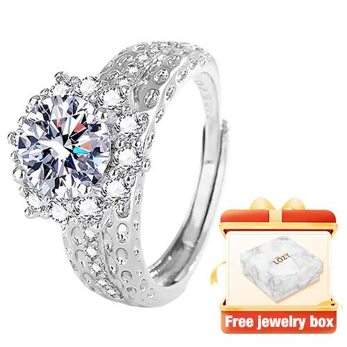 RoyalArrow – Anillo con ocho corazones y flechas