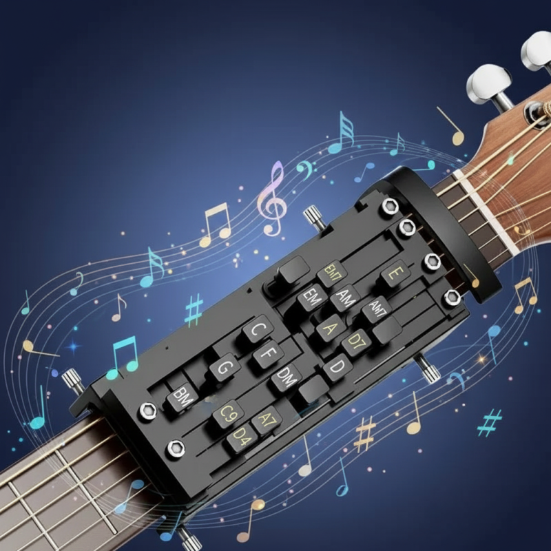 StrumMate – Asistente de acordes de guitarra acústica para principiantes