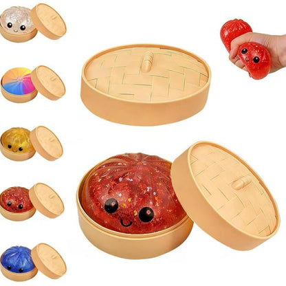 DumpliPop - Caja sorpresa de blandos "dumpling" con purpurina