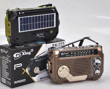 SolarWave – Radio solar Bluetooth Energía y música en cualquier lugar