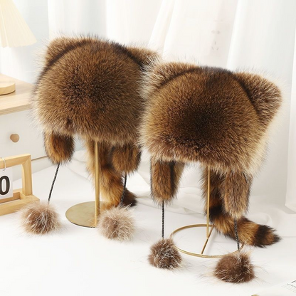 ArtiFur Elite – Premium handgefertigte Wintermütze
