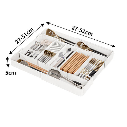 TidyNest – Verstellbarer Schubladen-Organizer