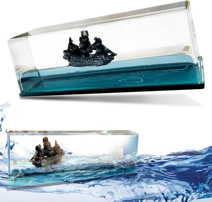 🔥Gran oferta🛳️⚓Adornos a la deriva del Perla Negra Hundido y el Titanic