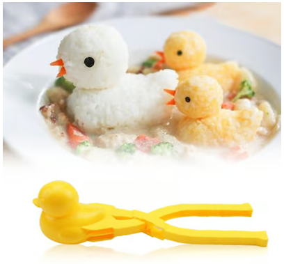KawaiiBite - Set de moldes de sushi y onigiri lindos