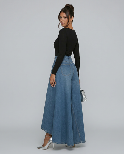 DreamDrape - Pantalones Fluidos de Pierna Ancha