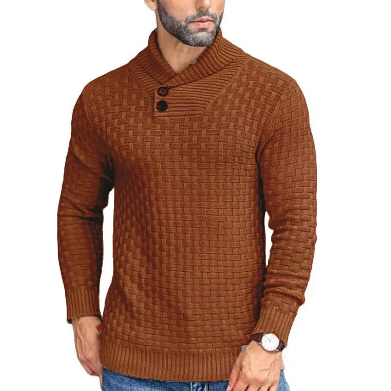 Leo-Strickpullover mit Knopfleiste | ALEVITA