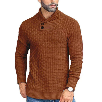 Leo-Strickpullover mit Knopfleiste | ALEVITA