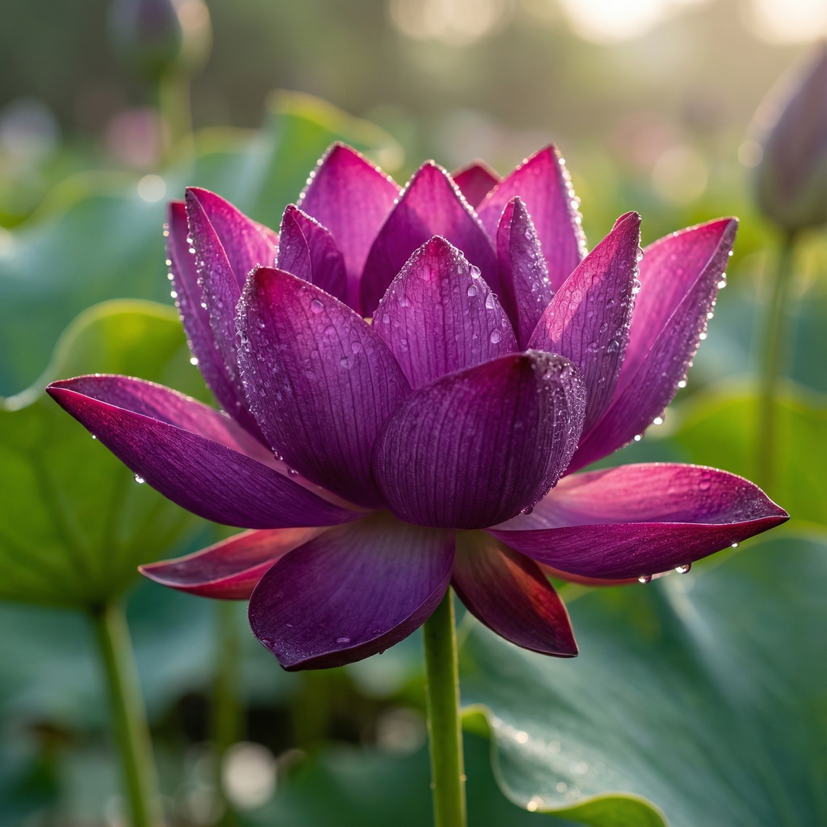 ZenLotus – Semillas de loto morado medianoche