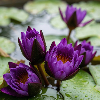 ZenLotus – Semillas de loto morado medianoche