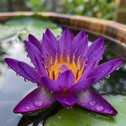 ZenLotus – Semillas de loto morado medianoche