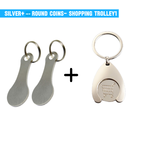 SmartCarry – Llavero con ficha de carrito reutilizable