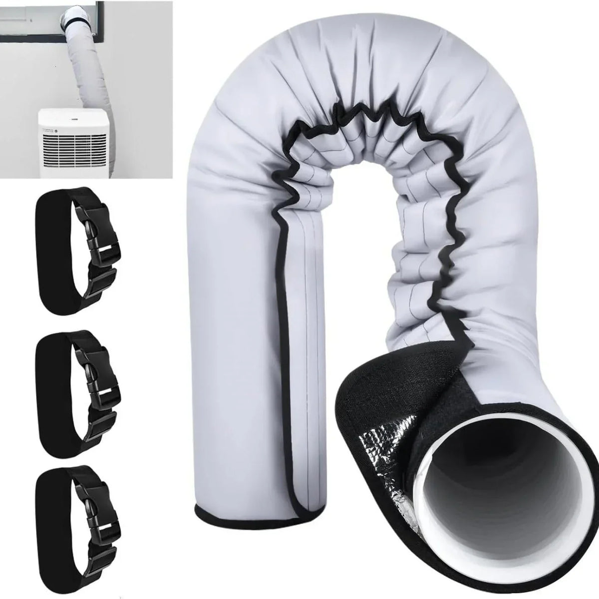 PipeShield – Cubierta aislante para mangueras de aire acondicionado