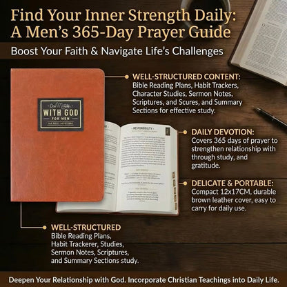 Diario StrongSpirit – Libro de oraciones diarias para hombres