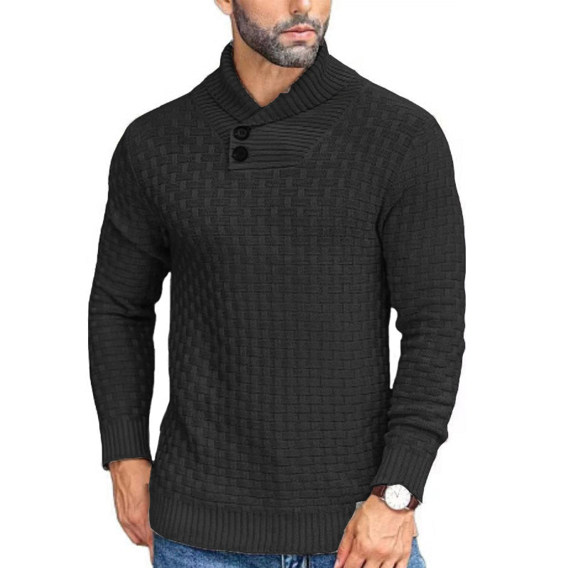 Leo-Strickpullover mit Knopfleiste | ALEVITA