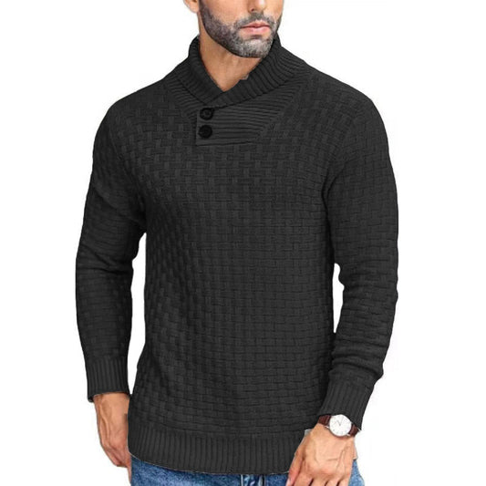 Leo-Strickpullover mit Knopfleiste | ALEVITA
