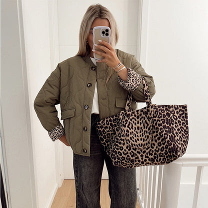 Chaqueta de leopardo para mujer | ALEVITA