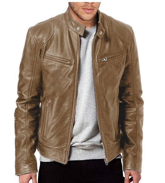 Herrenlederjacke Trenton | ALEVITA