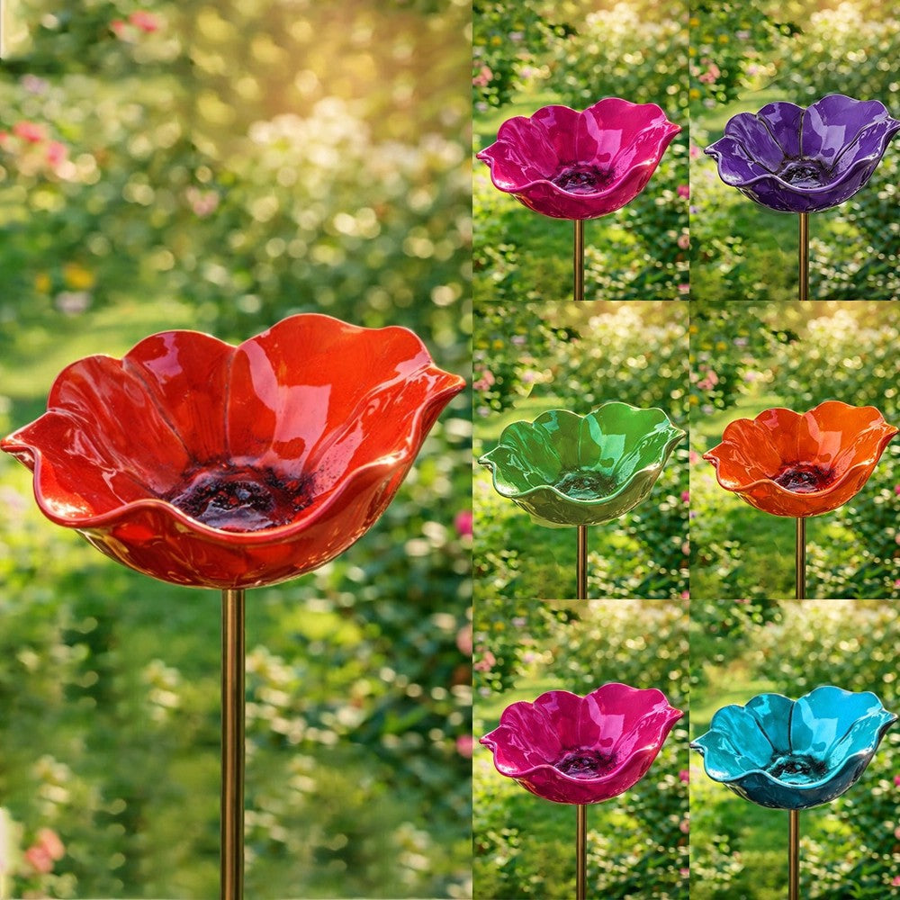 BloomForge – Handgefertigter Blumen-Gartenstecker aus Metall