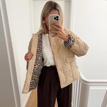Chaqueta de leopardo para mujer | ALEVITA