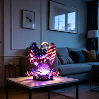 EagleGlow – Lámpara de mesa LED patriótica