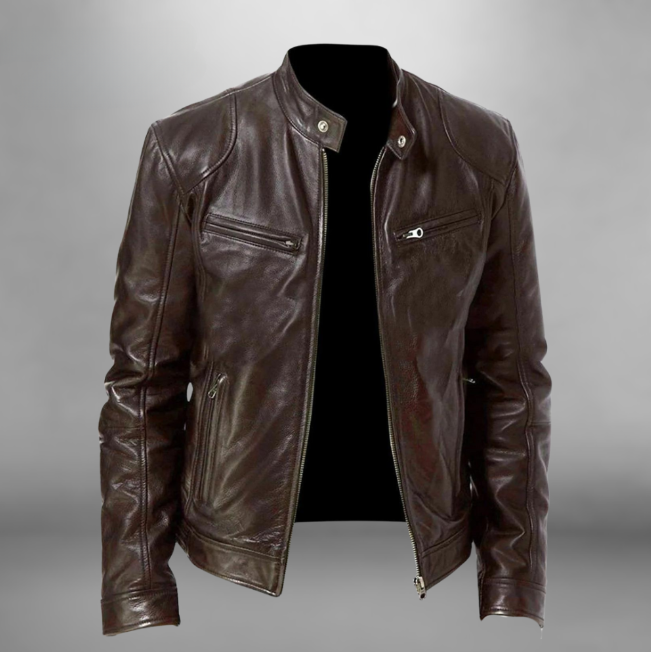 Herrenlederjacke Trenton | ALEVITA