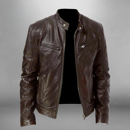 Herrenlederjacke Trenton | ALEVITA