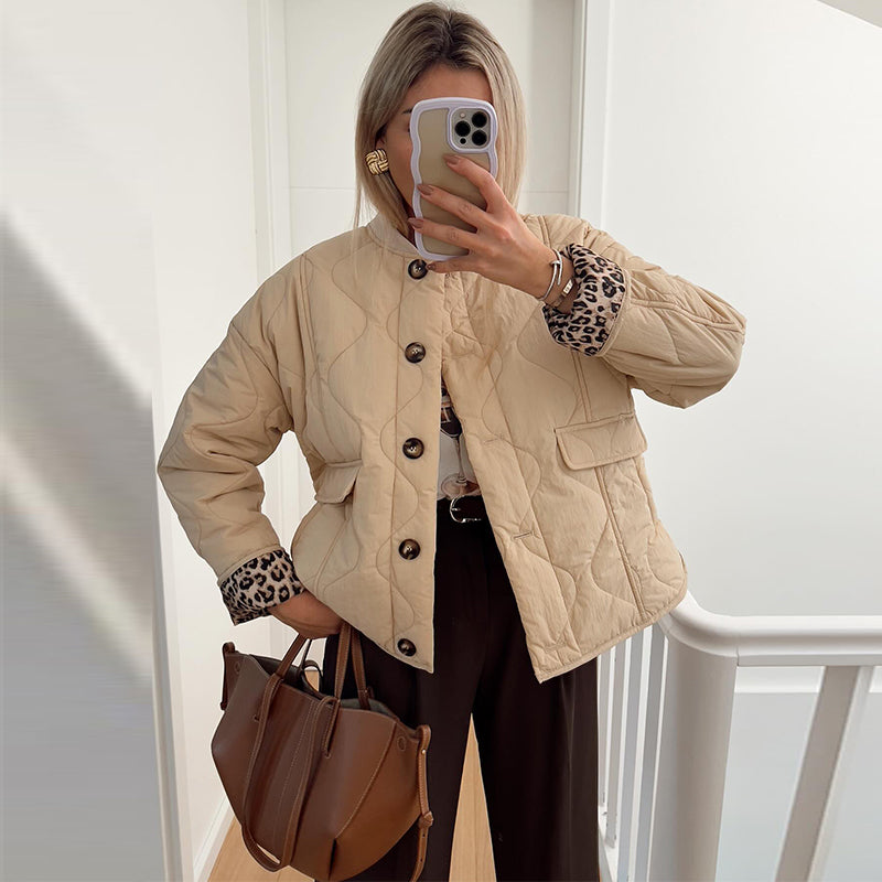 Chaqueta de leopardo para mujer | ALEVITA