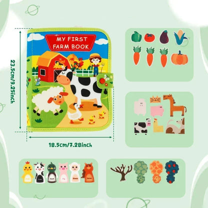 FarmTales Montessori-Buch – Lern- und Spielabenteuer