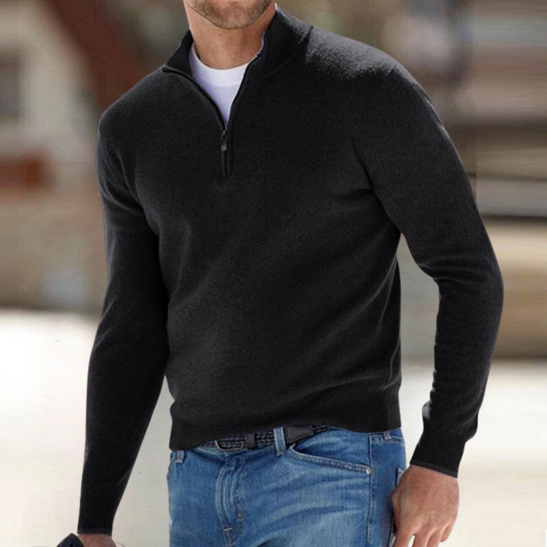 Santous Zip-Up-Pullover | ALEVITA