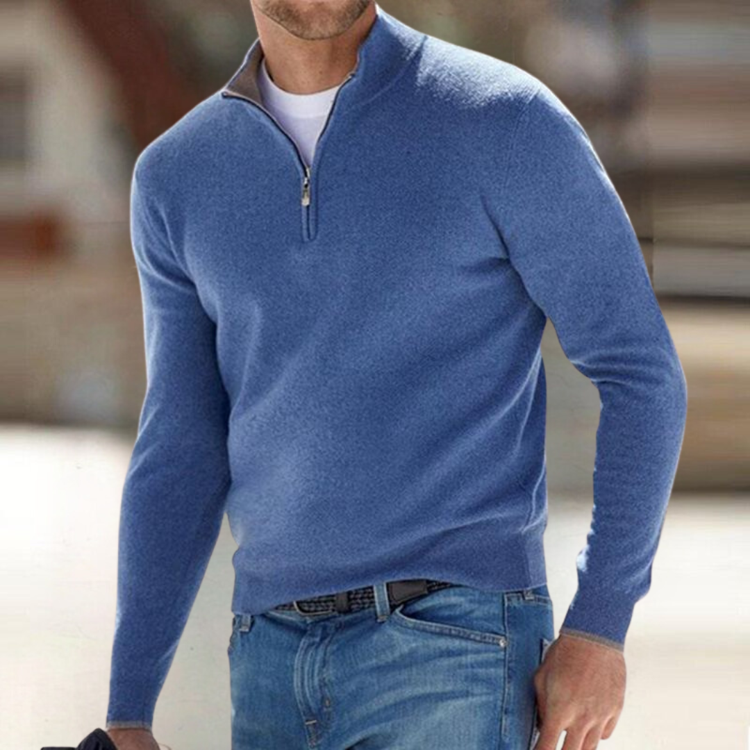 Santous Zip-Up-Pullover | ALEVITA