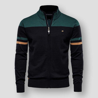 Chaqueta bomber a rayas Atlas Retro | ALEVITA