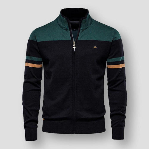 Chaqueta bomber a rayas Atlas Retro | ALEVITA