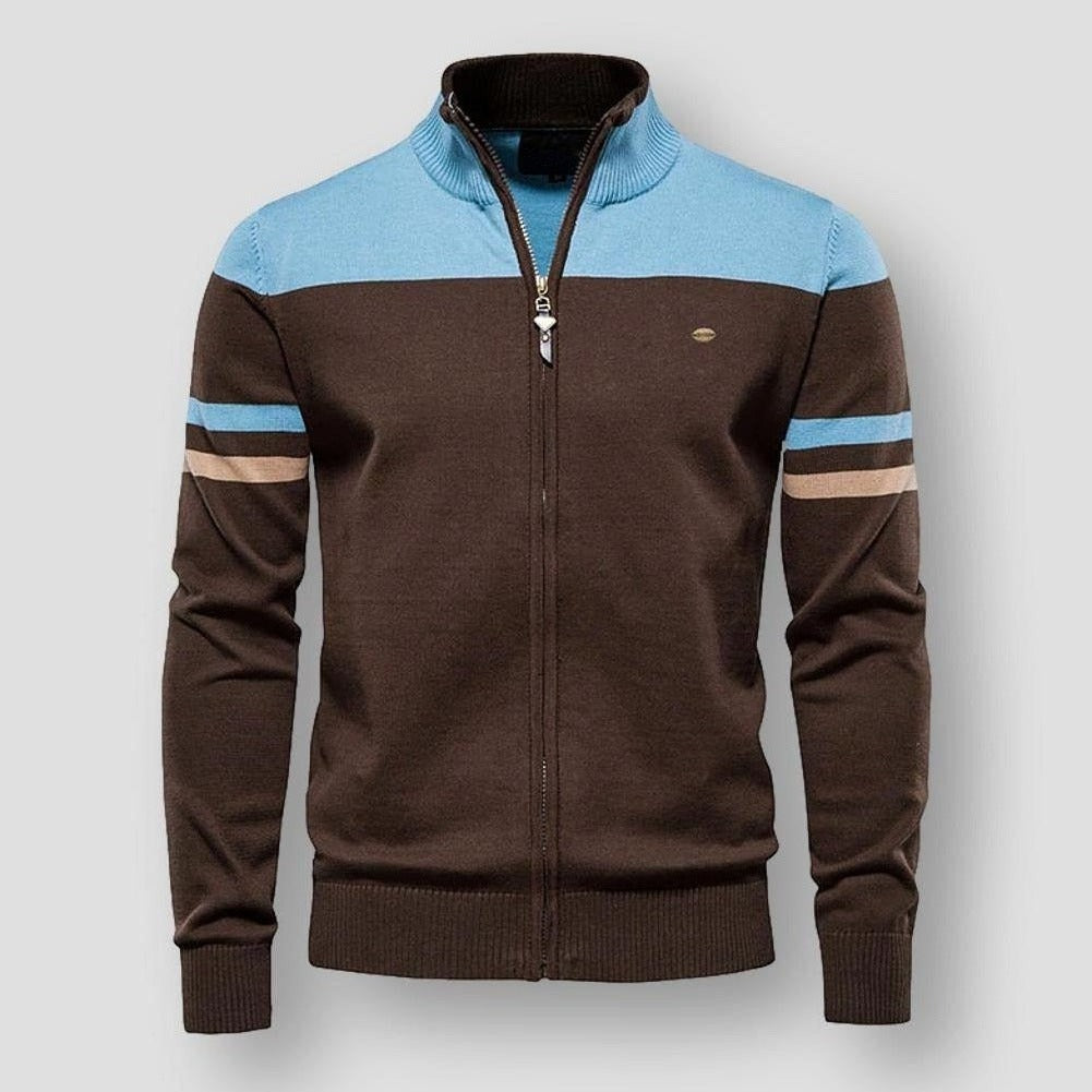 Chaqueta bomber a rayas Atlas Retro | ALEVITA