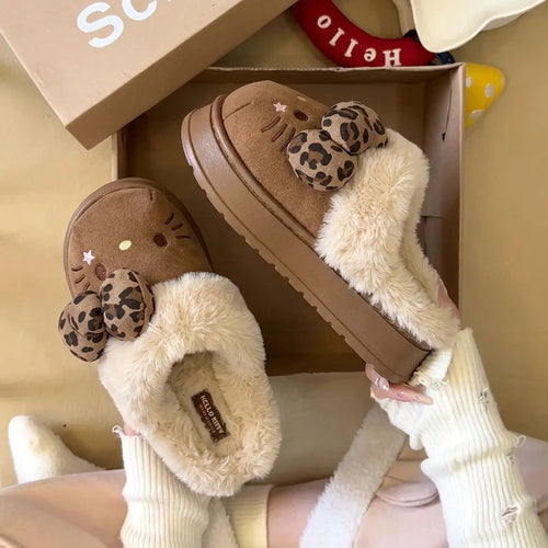CozyKitty – Stilvolle Plüsch-Hausschuhe