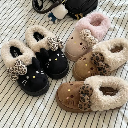 CozyKitty – Stilvolle Plüsch-Hausschuhe