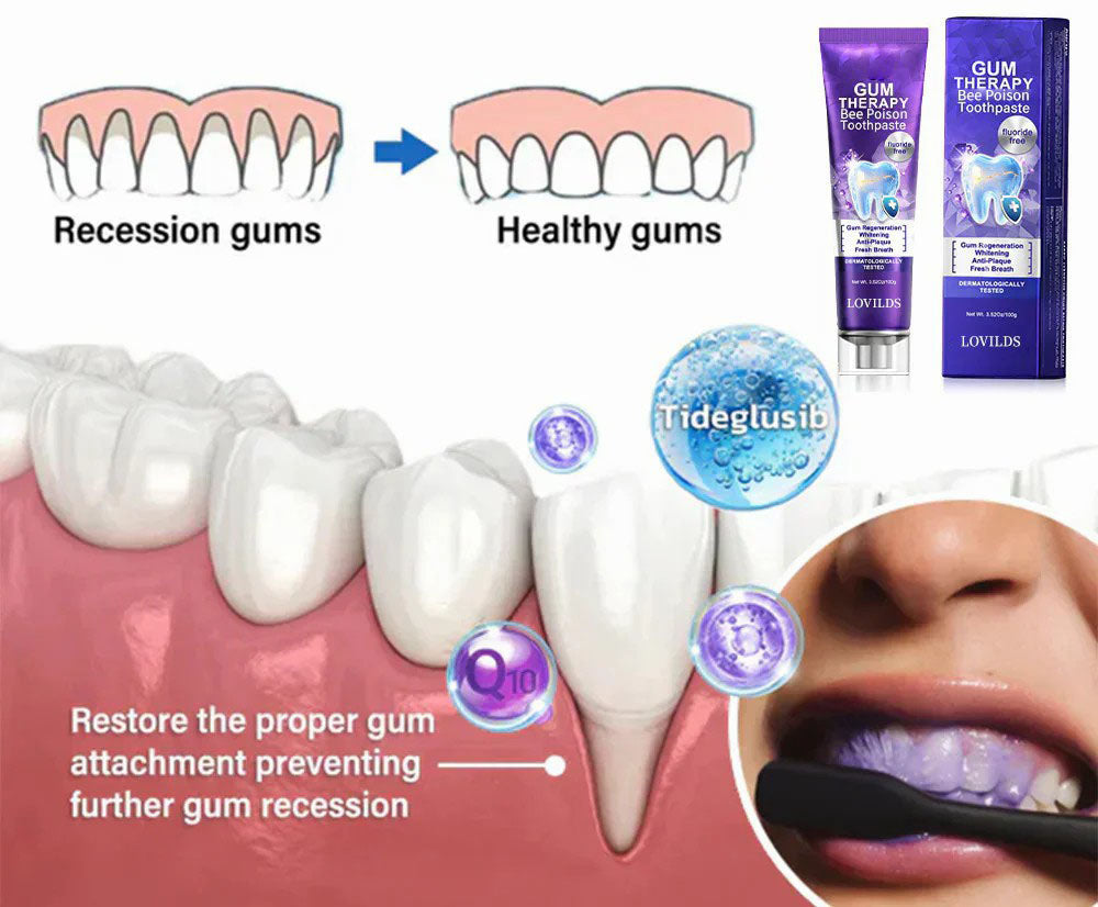 Dentova – Pasta de dientes con veneno de abeja para el cuidado dental