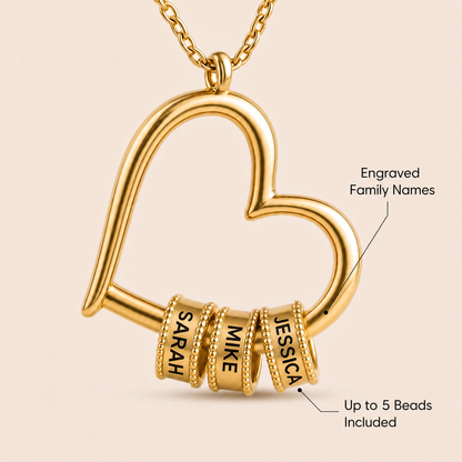 HeartLegacy – Collar de Amor Familiar Personalizado
