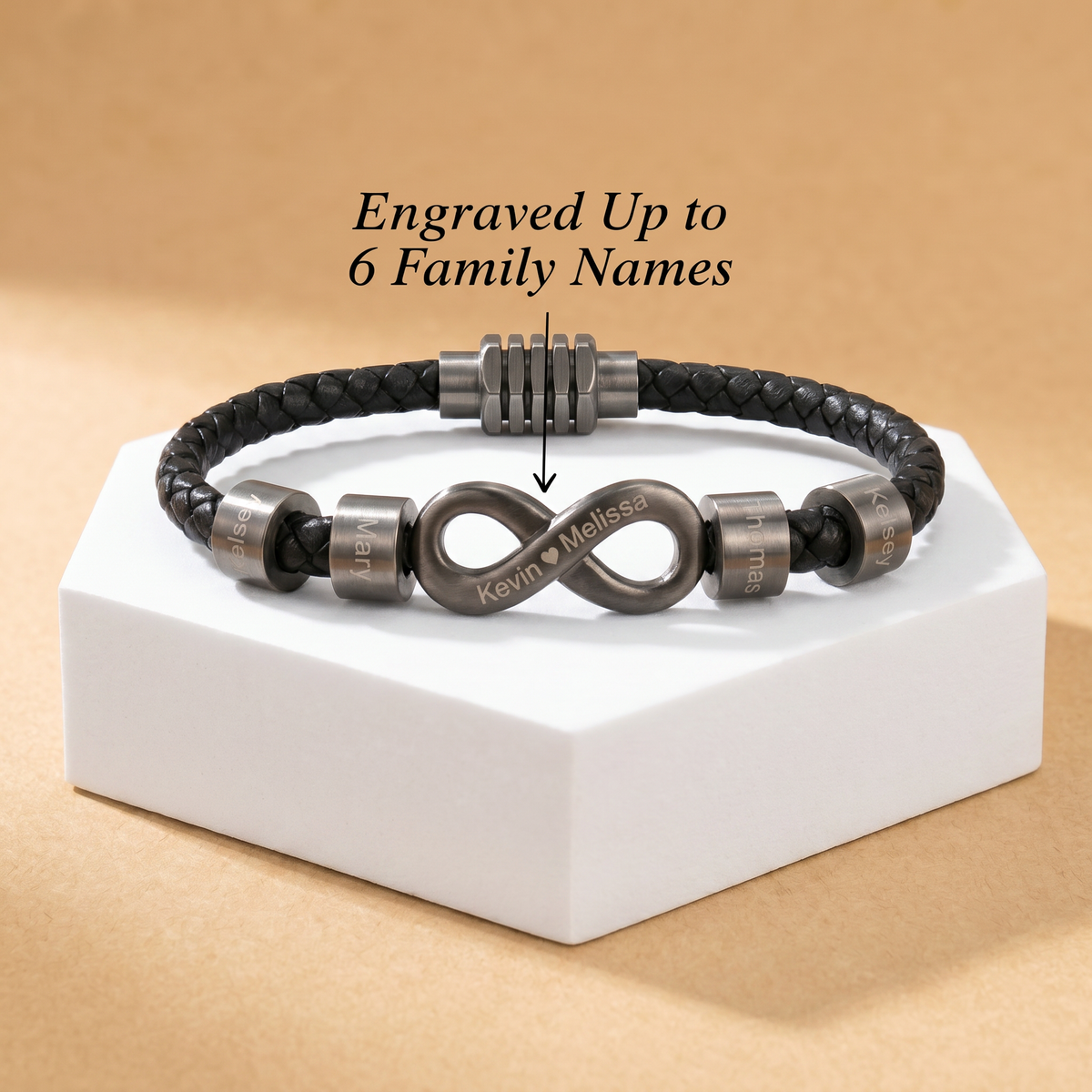 BondForge – Pulsera familiar personalizada de recuerdo