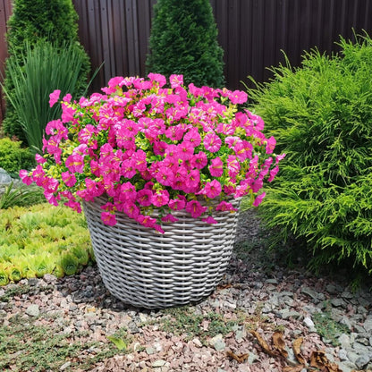 EverBloom – Flores de Petunia Artificiales Resistentes a los Rayos UV