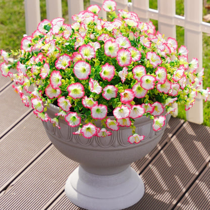 EverBloom – Flores de Petunia Artificiales Resistentes a los Rayos UV